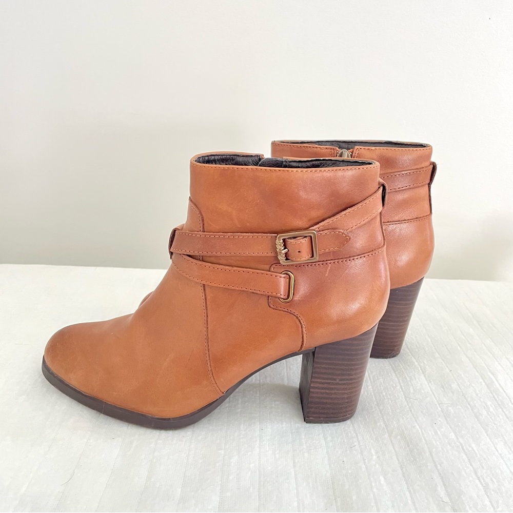 Sperry Top-Sider Dasher Belle Leather Ankle Boots Women's Size 9